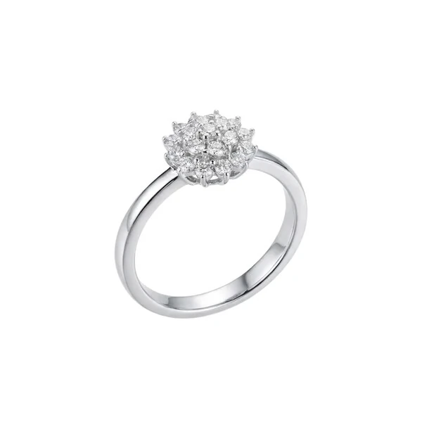 Anel Daisy Moissanite