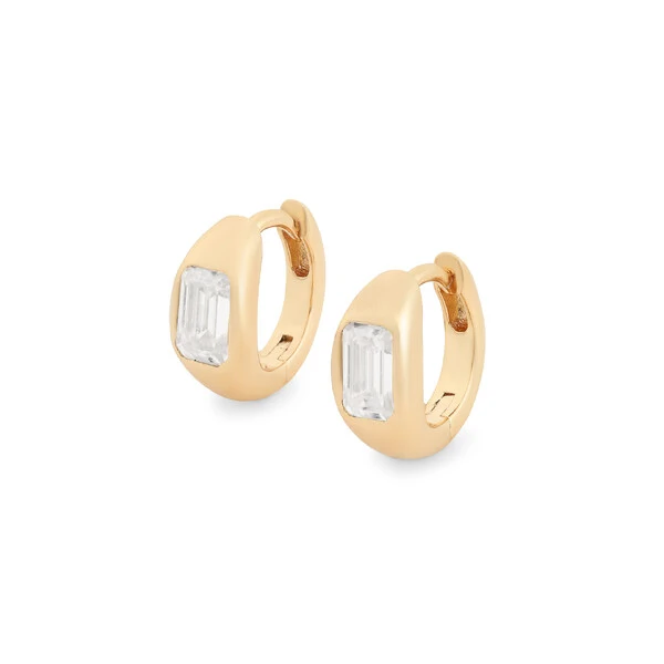 Argola Elegance Moissanite