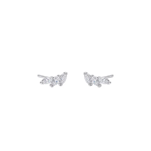 Brinco Lily Moissanite