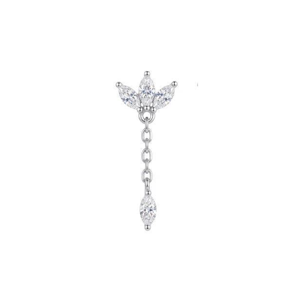 Piercing Encanto Moissanite