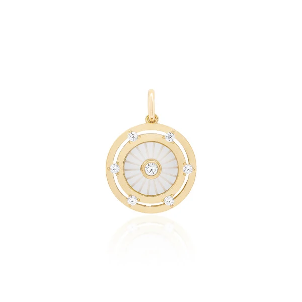 Pingente Solstice Dourado