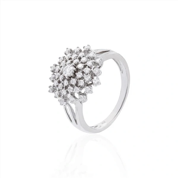 Anel Shower Moissanite