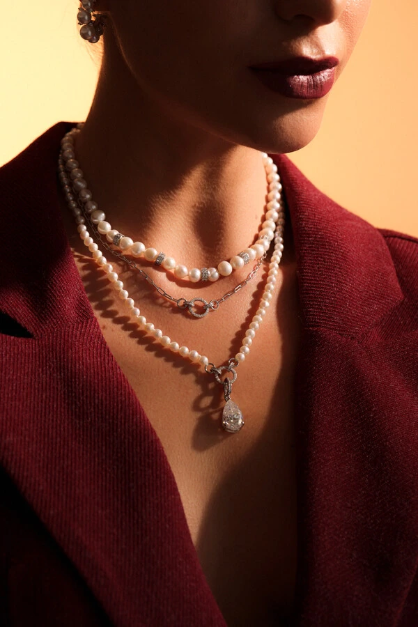 Colar Elos Moissanite