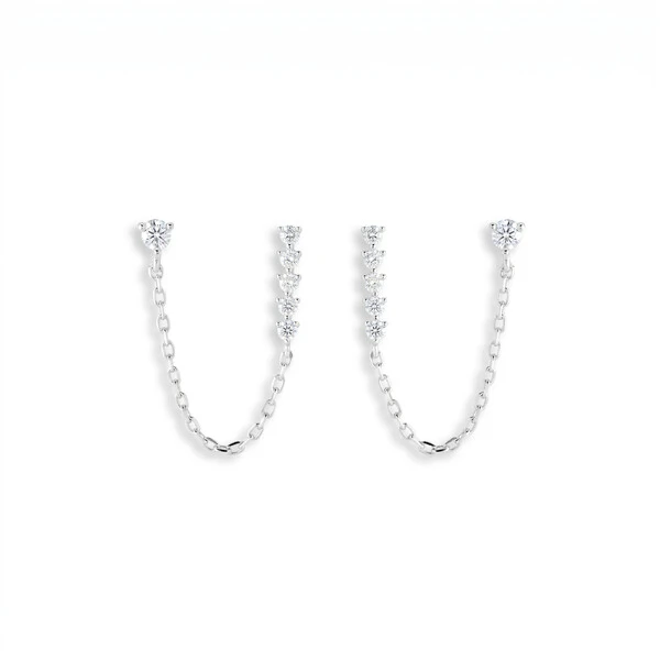 Brinco Sage Moissanite
