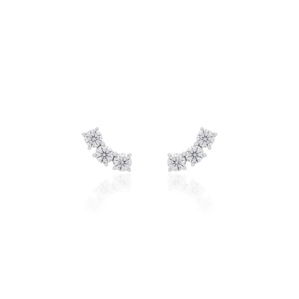 Mini EarCuff Spark Moissanite