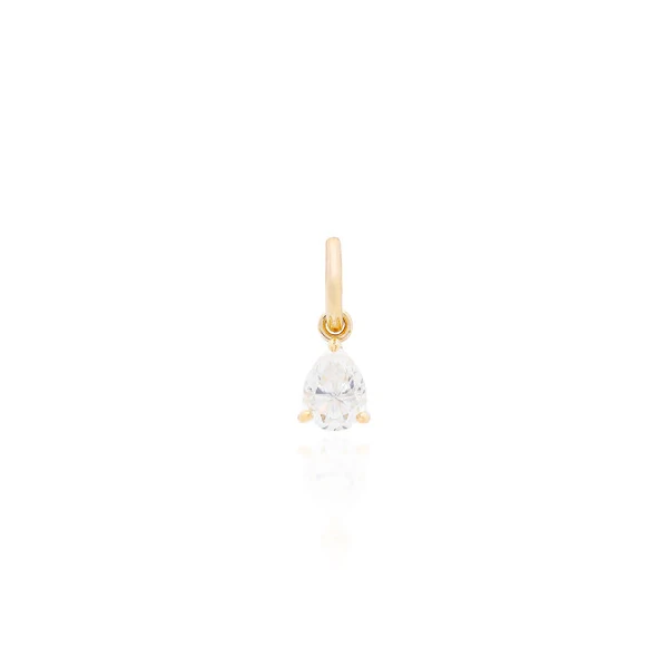 Pingente Gota Moissanite
