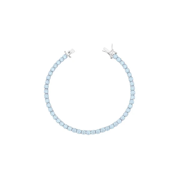 Pulseira Riviera Topázio Sky 3mm