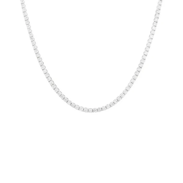 Colar Riviera Moissanite 2mm 40cm