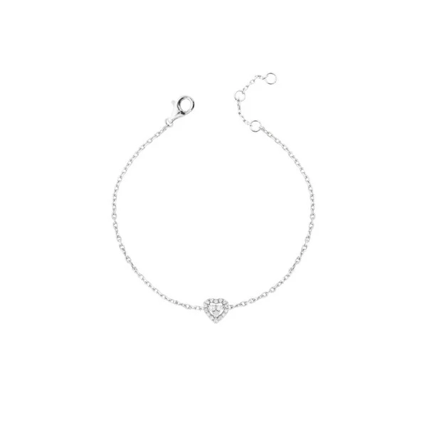 Pulseira Heart Moissanite