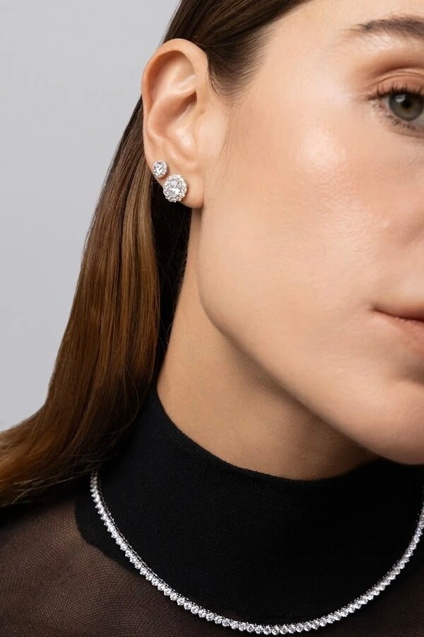 Colar Riviera 3 Garras 40cm 2,5mm