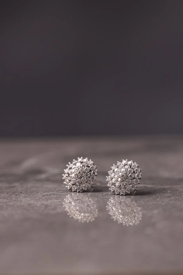 Brinco Jane Moissanite