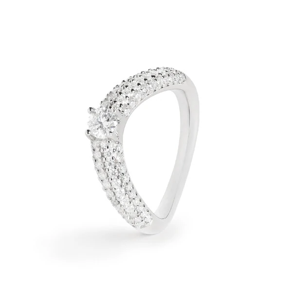 Anel Bridgerton Moissanite