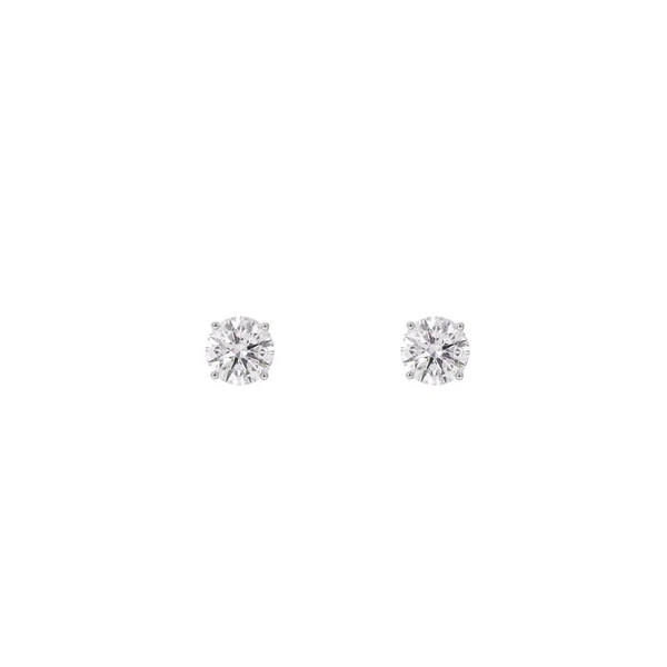 Brinco Solitário Moissanite 3mm