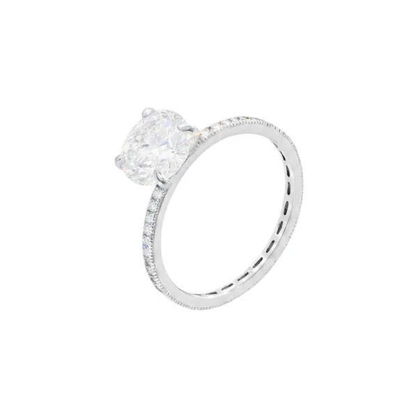 Anel Elara Moissanite