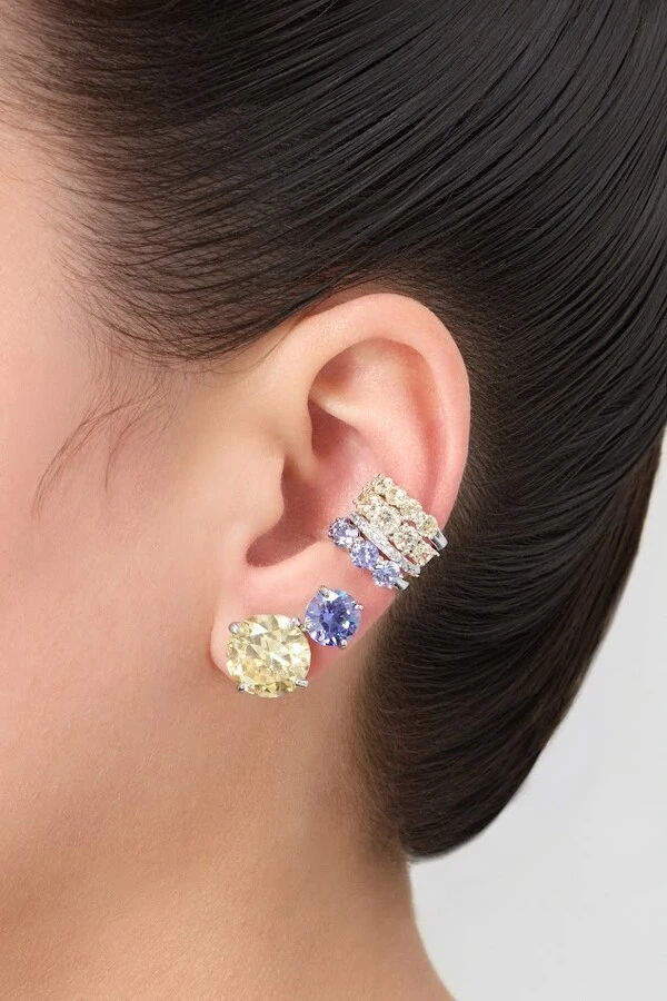 Fake Piercing Yellow Fancy