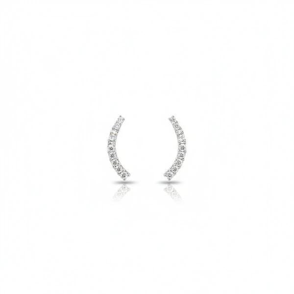 Mini Ear Cuff Moissanite