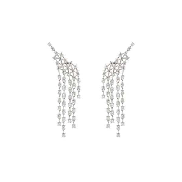 Brinco Rainy Moissanite