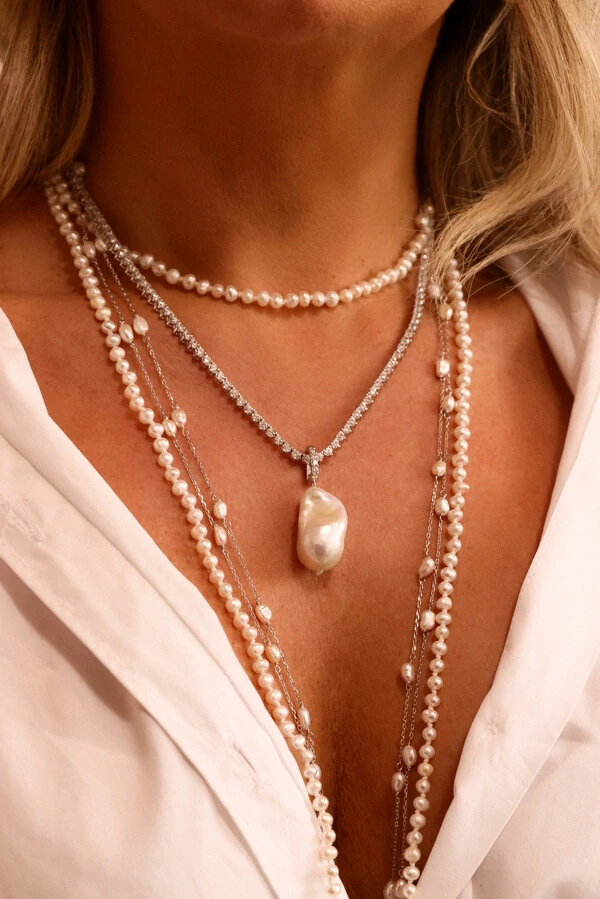 Pingente Signature Pérola Barroca