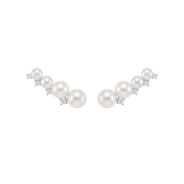 EarCuff Soho Pérolas Moissanite