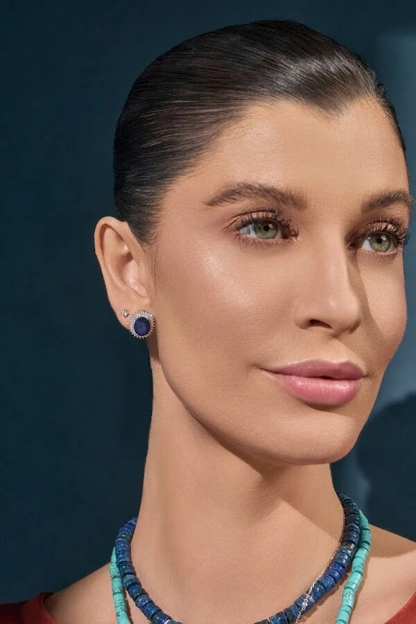 Brinco Solitário Moissanite