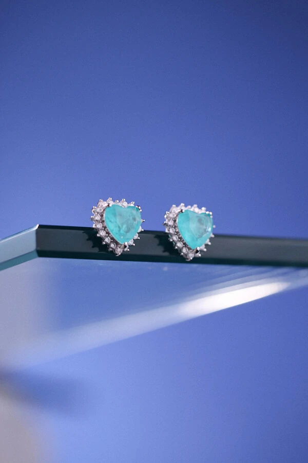 Brinco Princess Colombiana Coração