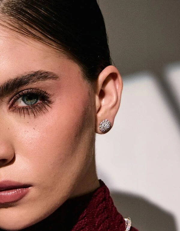 Brinco Explosion Moissanite