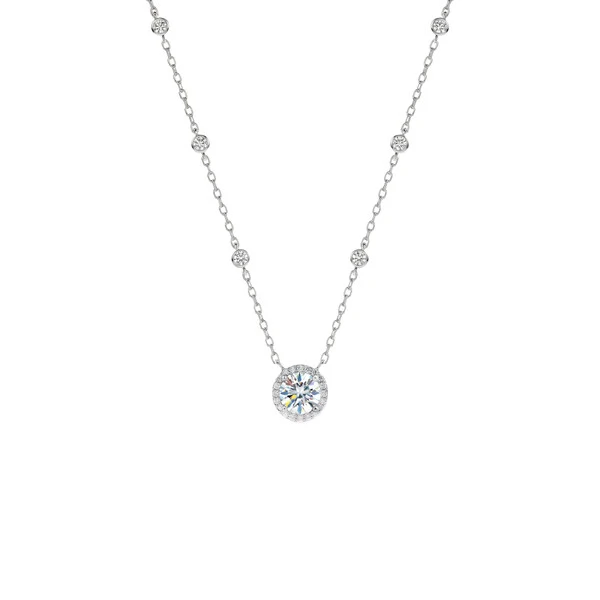 Colar Alva Moissanite