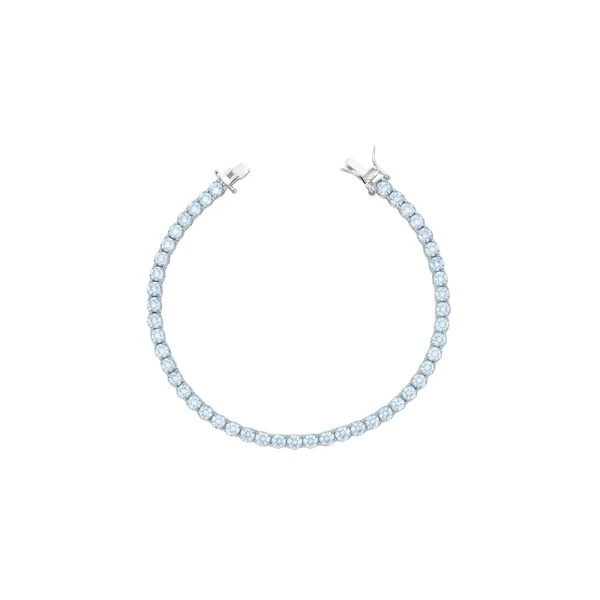 Pulseira Riviera Topázio Sky 3mm