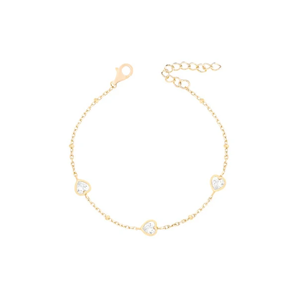 Pulseira Corações