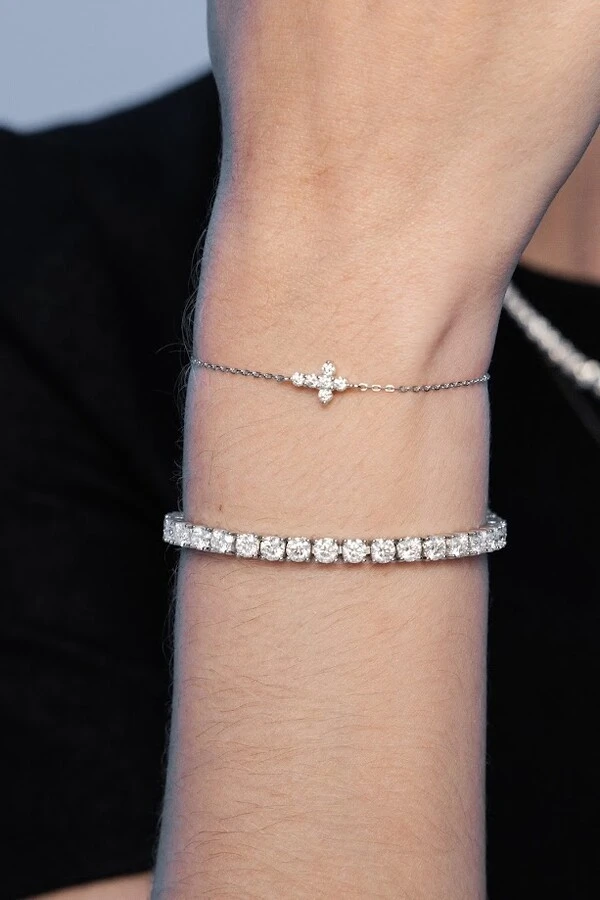 Riviera Moissanite 4mm