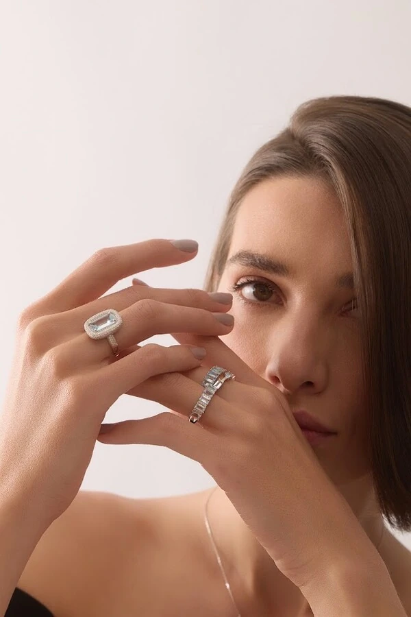 Anel Eternelle Moissanite