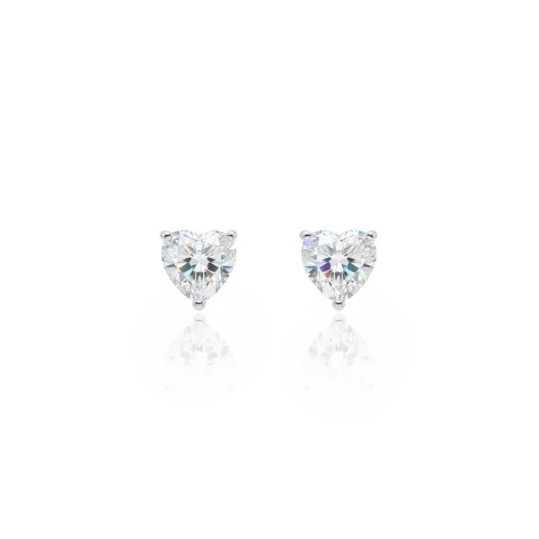 Brinco Coeur 6 Moissanite