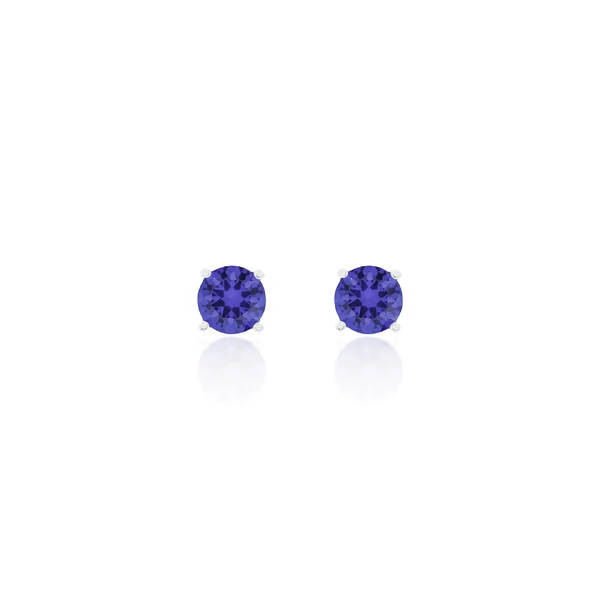 Brinco Solitário Tanzanita