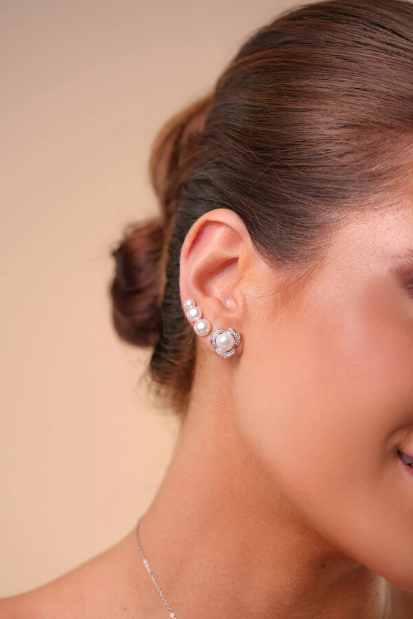 EarCuff 3 Perólas