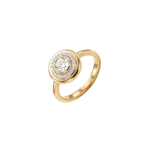 Anel Verité Inglesa Moissanite