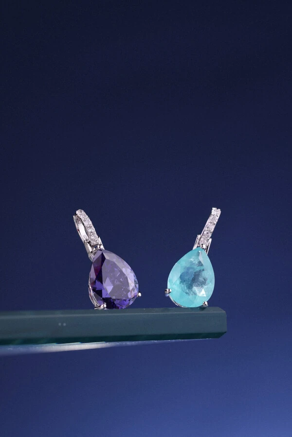 Pingente Gota Tanzanita