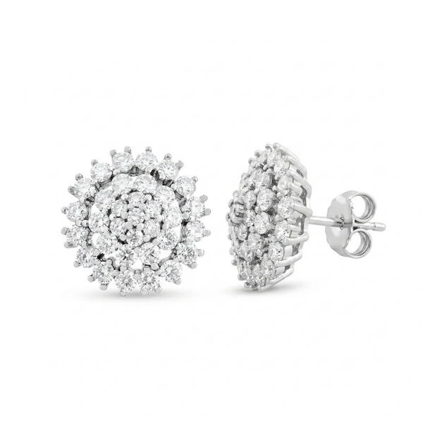 Brinco Jane Moissanite
