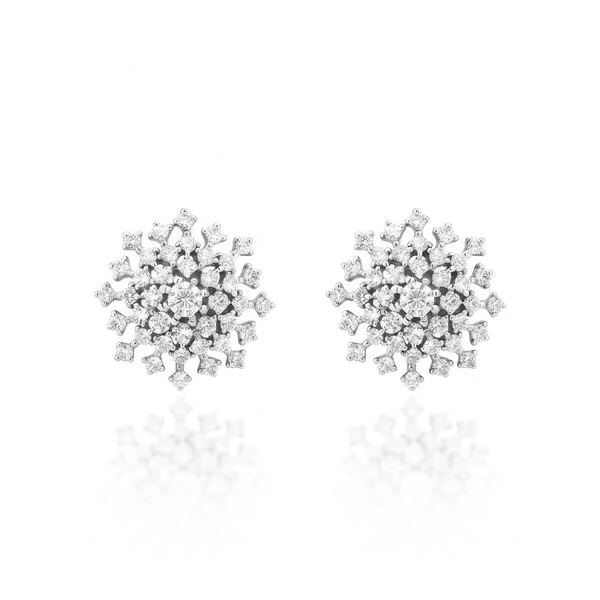 Brinco Shower Moissanite
