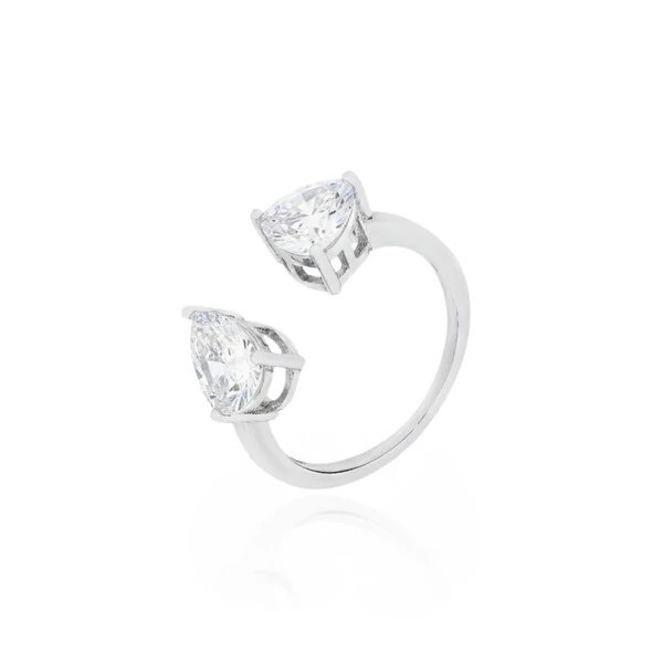 Anel Angles Moissanite