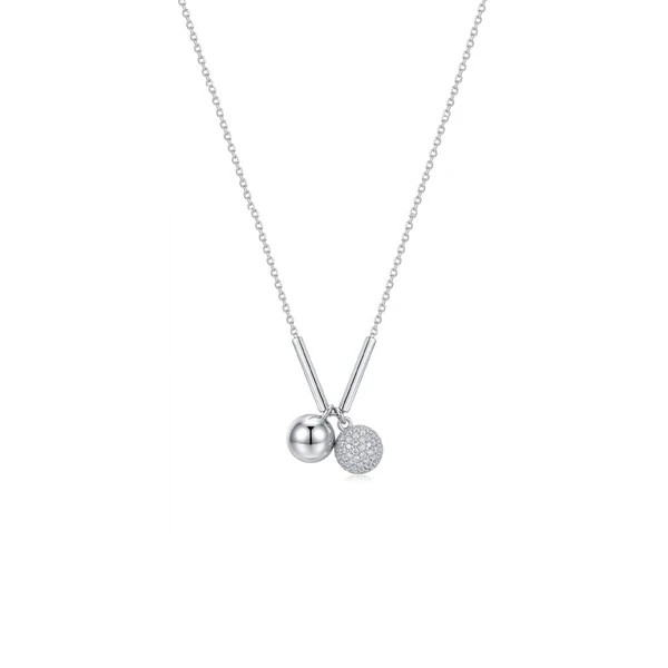 Colar Twin Moissanite