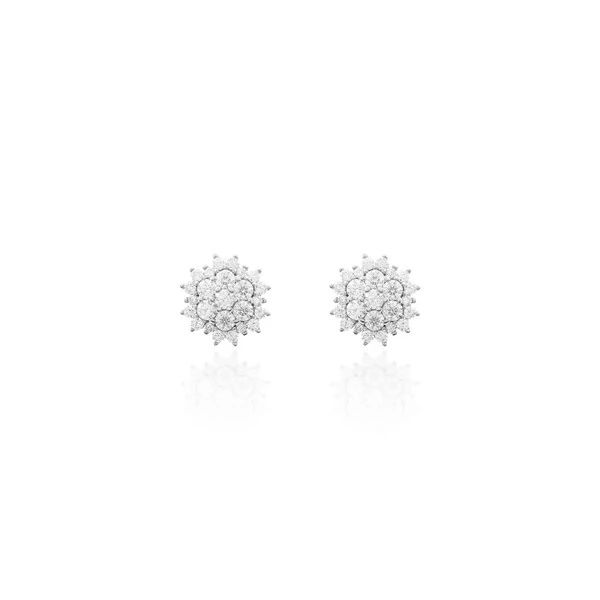 Brinco Daisy P Moissanite