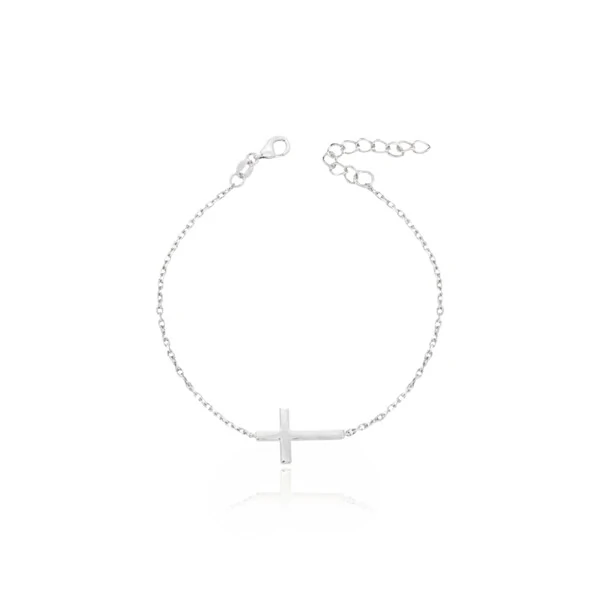 Pulseira Cruz Lisa