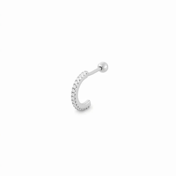 Piercing Liz Moissanite