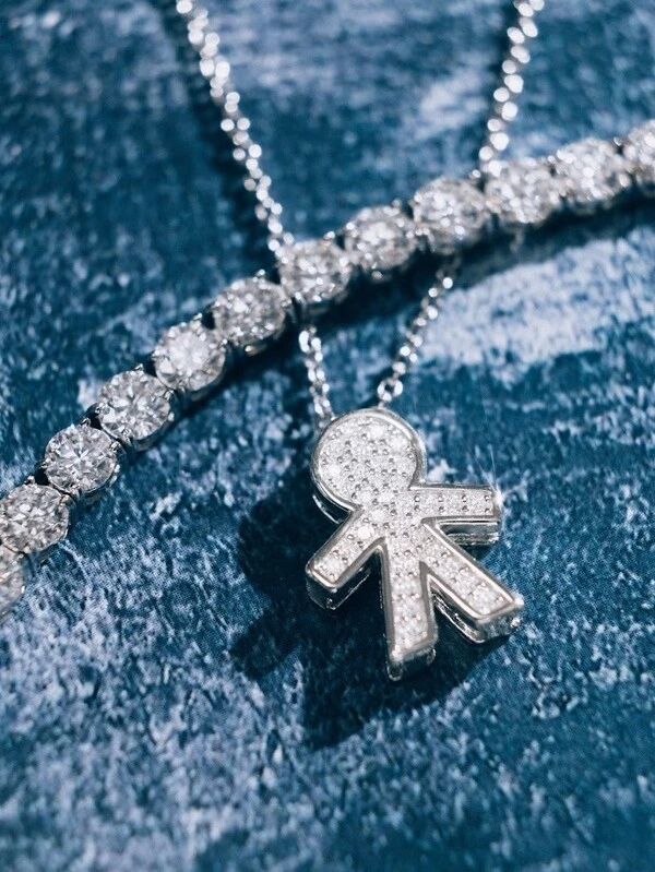 Colar Boy Moissanite