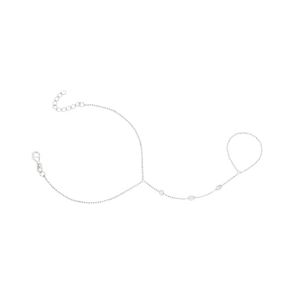 Hand Chain Maya Moissanite
