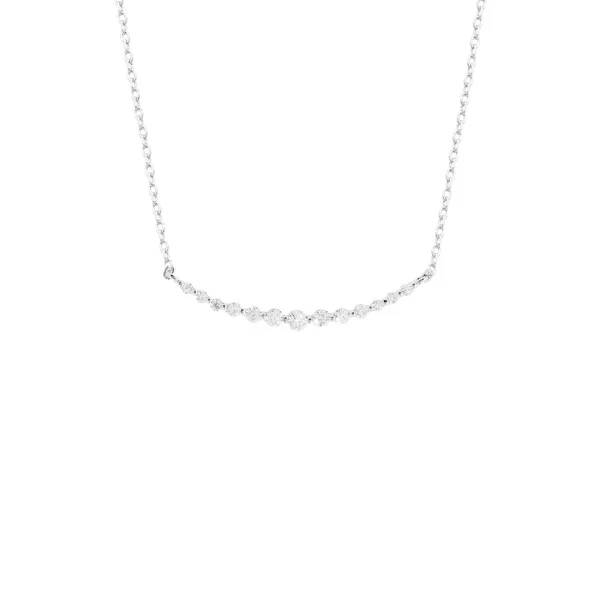Colar Curve Moissanite
