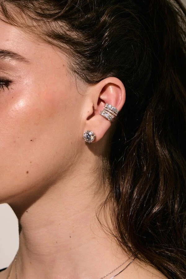 Fake Piercing Ísis Moissanite