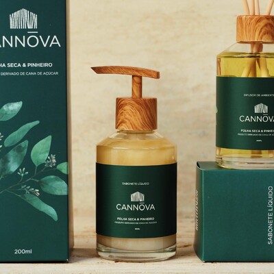 FotoSabonete Líquido Folha Seca e Pinheiro 190ML