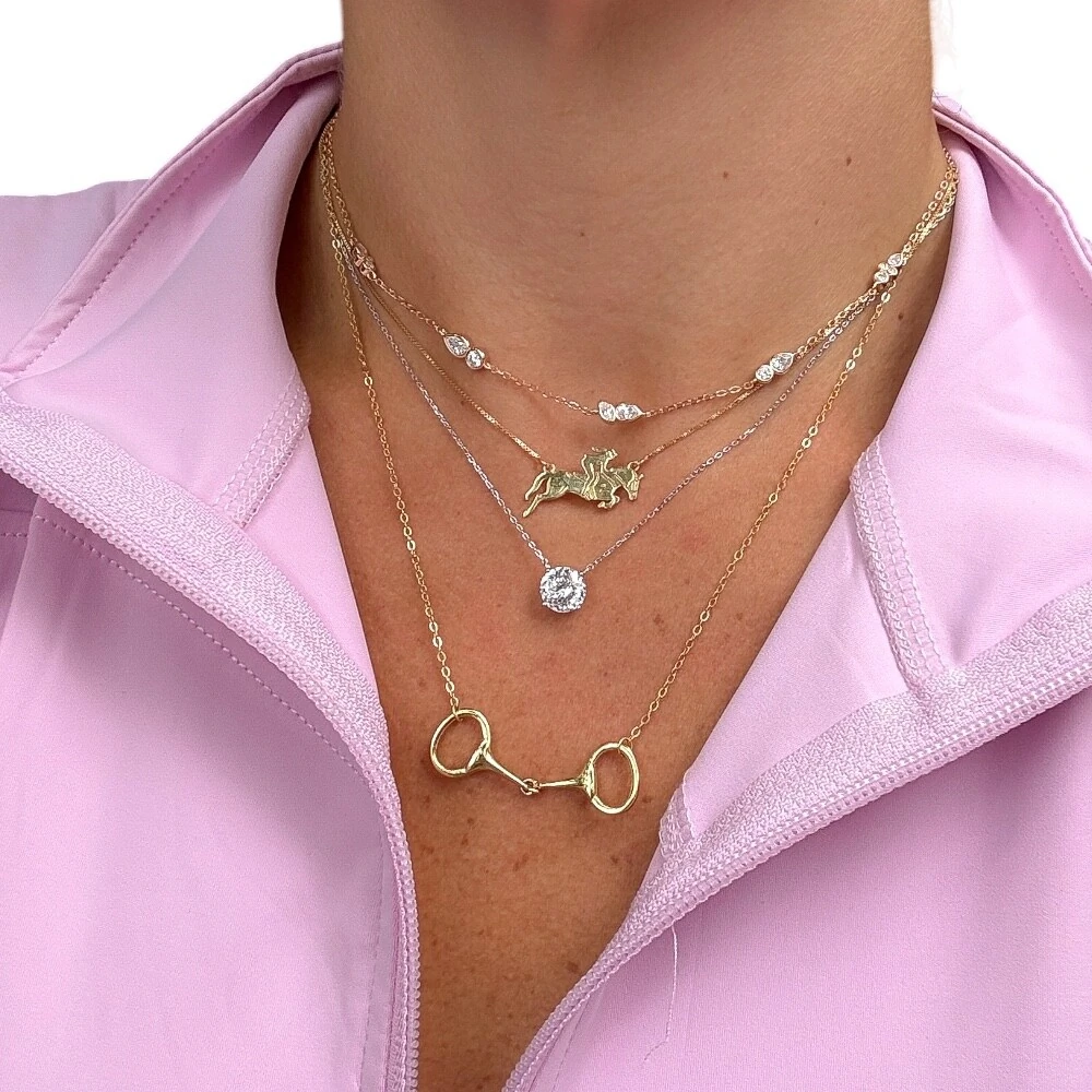 FotoColar joia solitário moissanite portuguese cut 2ct (8mm) prata925