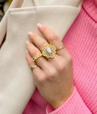 Anel Sun Ouro18k